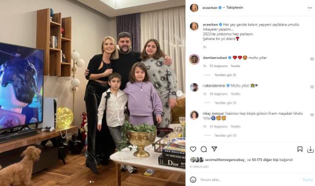 Eşi Şafak Mahmutyazıcıoğlu'nun ölümüyle yıkılan Ece Erken'in yılbaşı paylaşımı yeniden gündem oldu