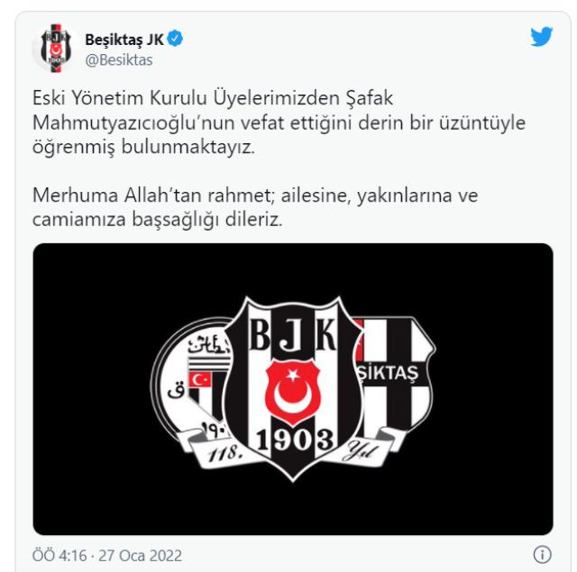 İstanbul'da öldürülen Şafak Mahmutyazıcıoğlu'nun Beşiktaş kongresinde yaptığı açıklamalar gerginlik yaratmıştı