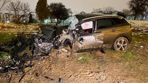 Kaza yapan sürücü şoka girdi: Keşke ben ölseydim
