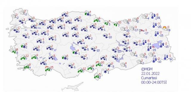 Meteoroloji 21 Ocak raporunu yayımladı! Bu akşam İstanbul'u etkisi altına alacak kar yağışı pazar günü zirve yapacak