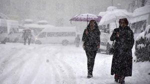 Meteoroloji'den 19 ile kuvvetli kar yağışı uyarısı