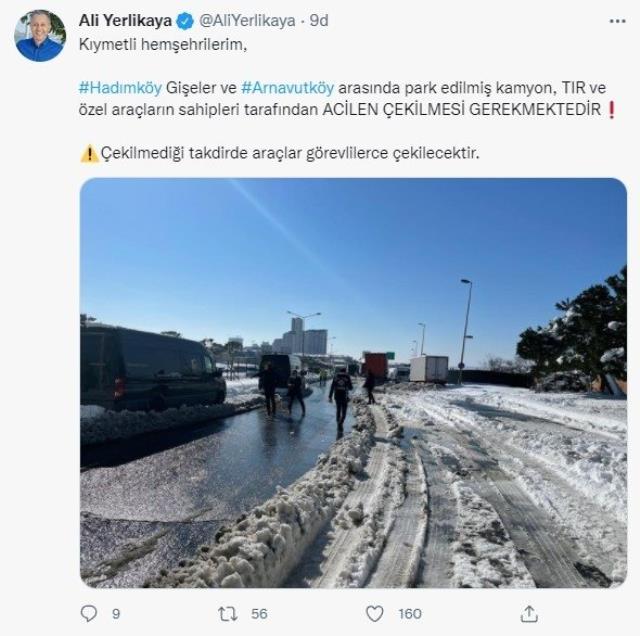 Son Dakika! İstanbul Valisi Yerlikaya'dan önemli çağrı: Yol kenarına terk edilen araçlarınızı alın yoksa çekeceğiz